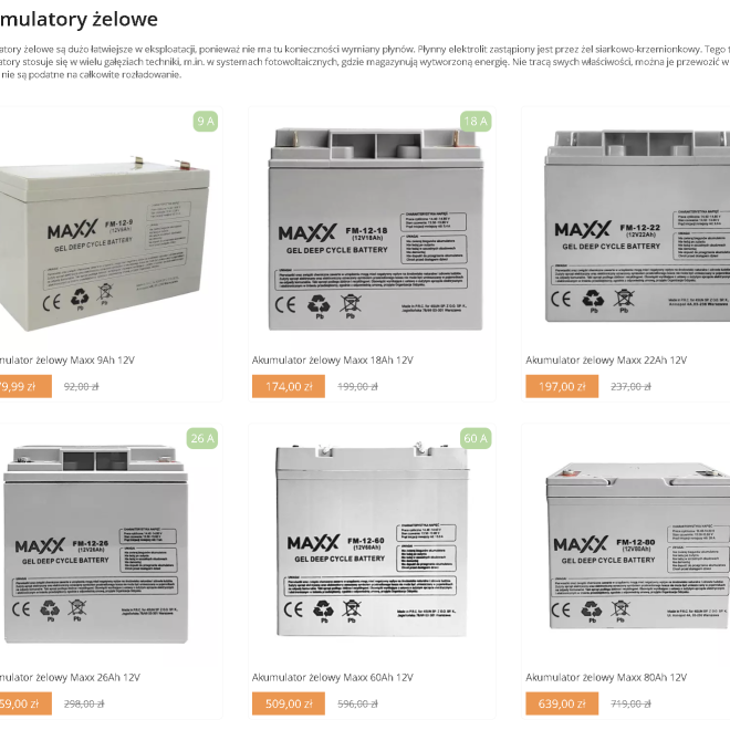 Akumulatory żelowe – hit czy kit?